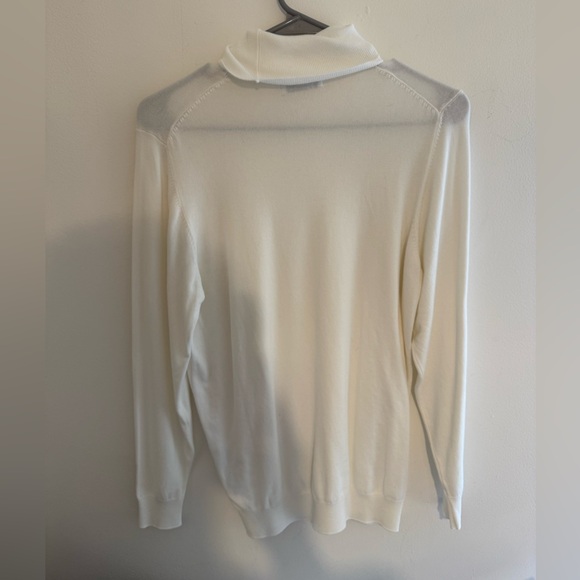 Zara Men’s White Turtleneck Sweater - Picture 1 of 3